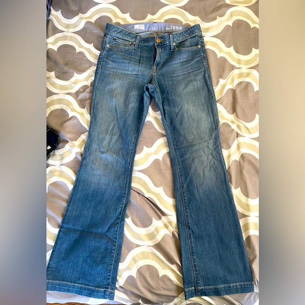 Gap 1969 Long and Lean jeans size 10.